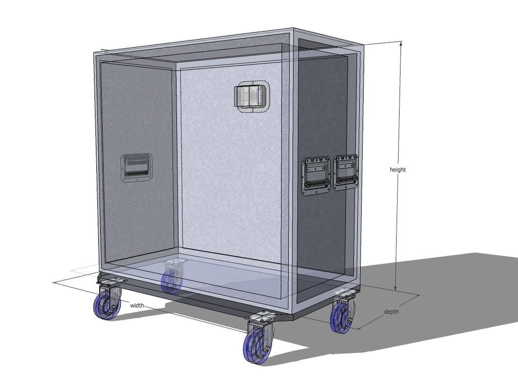 4x12 or 4x10 cab case live-in - Brady Cases - 2