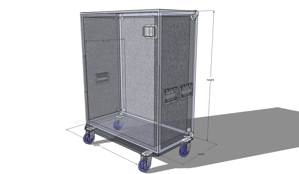 6x10 cab case live-in - Brady Cases - 2