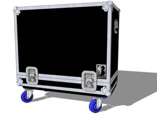 1x12 Lift Off Amp Case or Cab Case