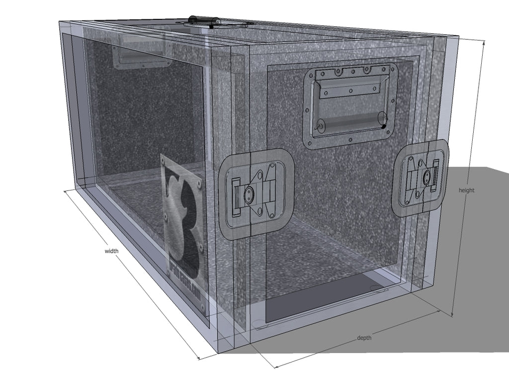 Head Live-in Amp - Brady Cases - 2