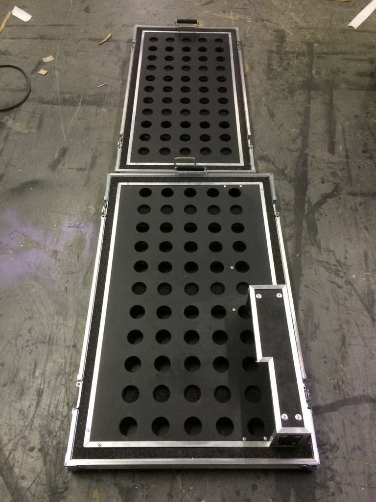 Routed top upgrade for pedal boards - Brady Cases - 7