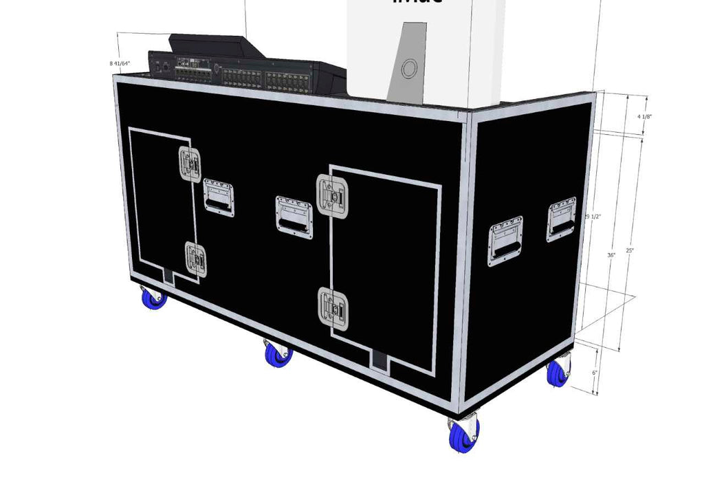 A&H dLive C2500 Allen & Heath Mixer Case