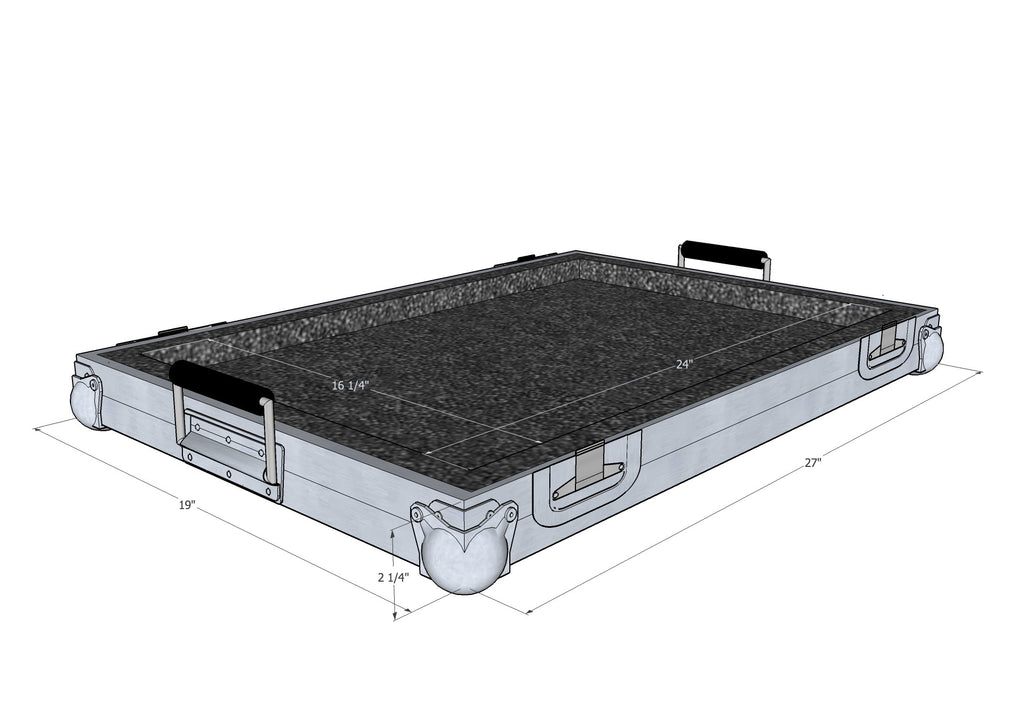 PT-3 Pedal Train Case PT3 - Brady Cases - 3