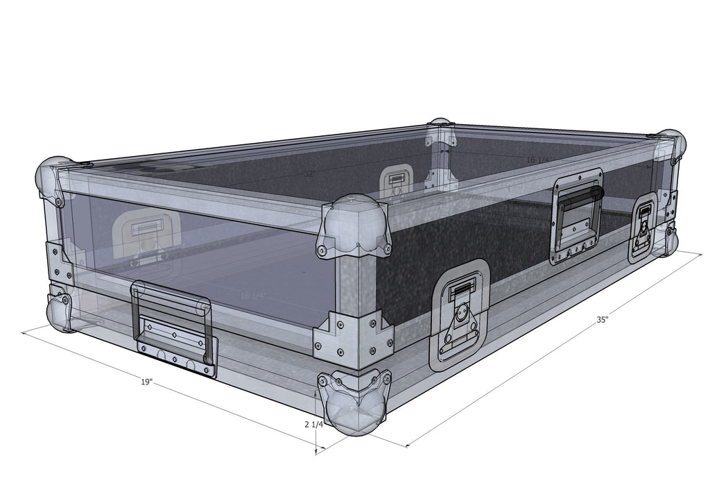 PT-Pro Pedal Train Pro Case PTPRO - Brady Cases - 2
