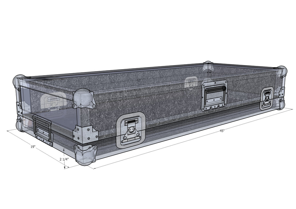 PT-Grande Pedal Train Grande Case PT4 - Brady Cases - 2