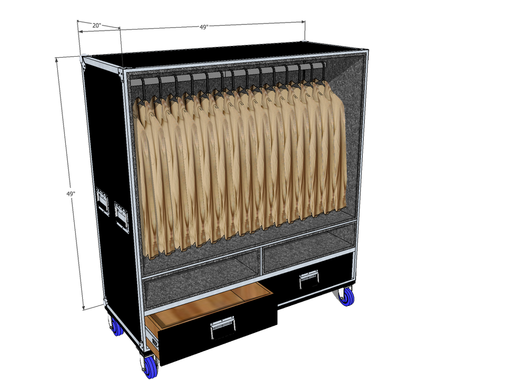 Wardrobe Case - Brady Cases - 2
