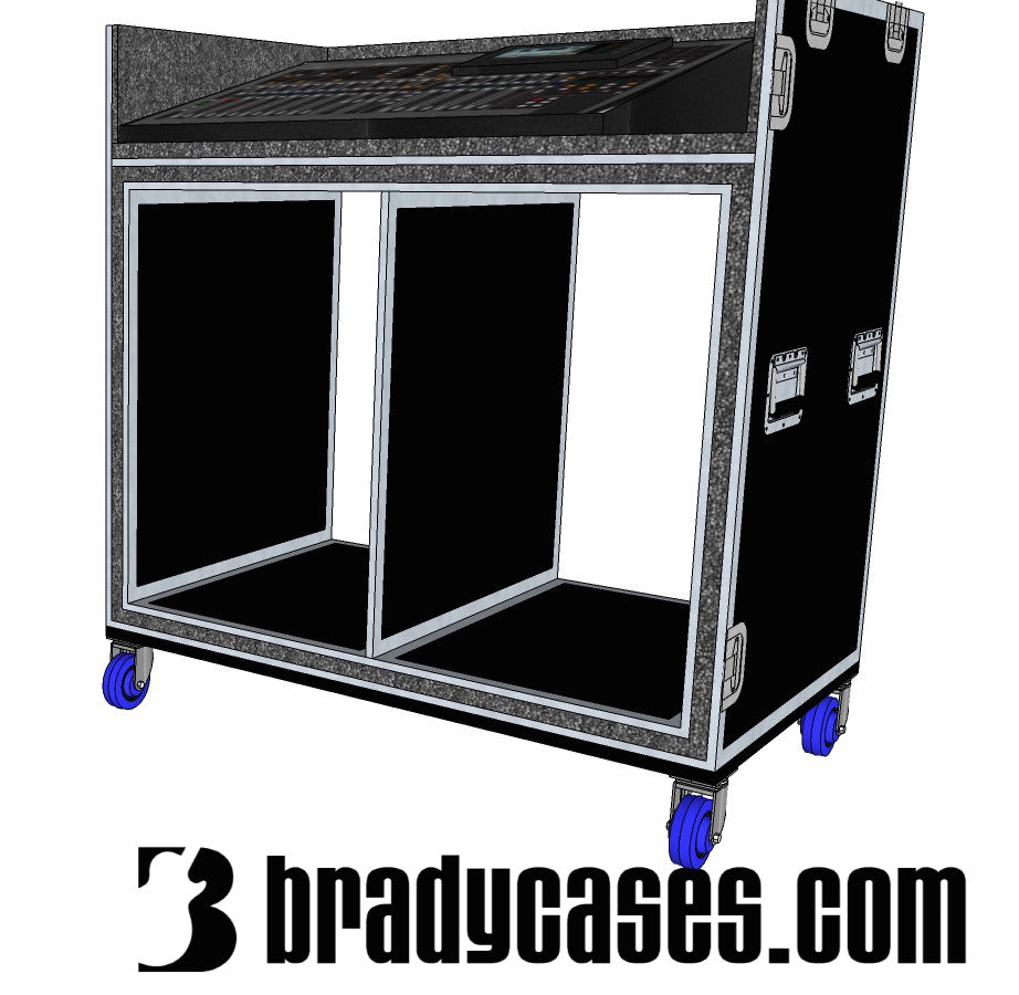 Mixer/Rack case - Brady Cases - 15
