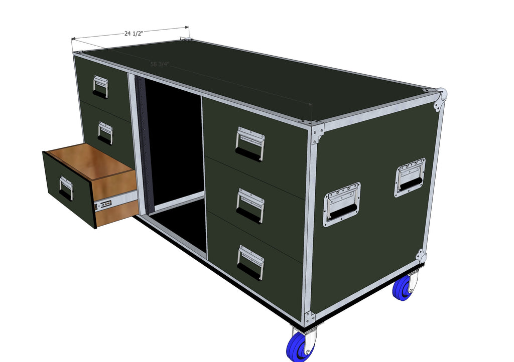 Field Desk Military 1 - Brady Cases - 3
