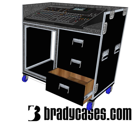 Soundcraft GB2 32 ATA Mixer Case