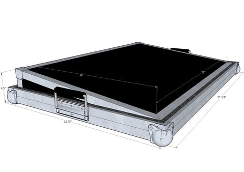 Temple Audio Design Duo 24 Pedal Board Case Duo-24