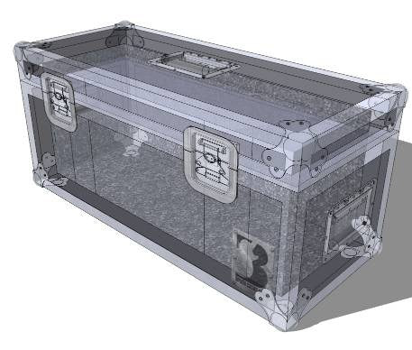 Drop-In Amp Head Case - Brady Cases - 3