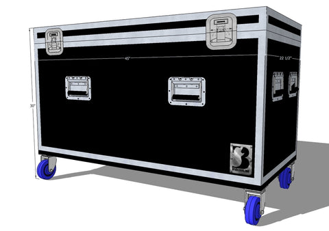 Temple Audio Design Trio 21 Pedal Board Case Trio-21