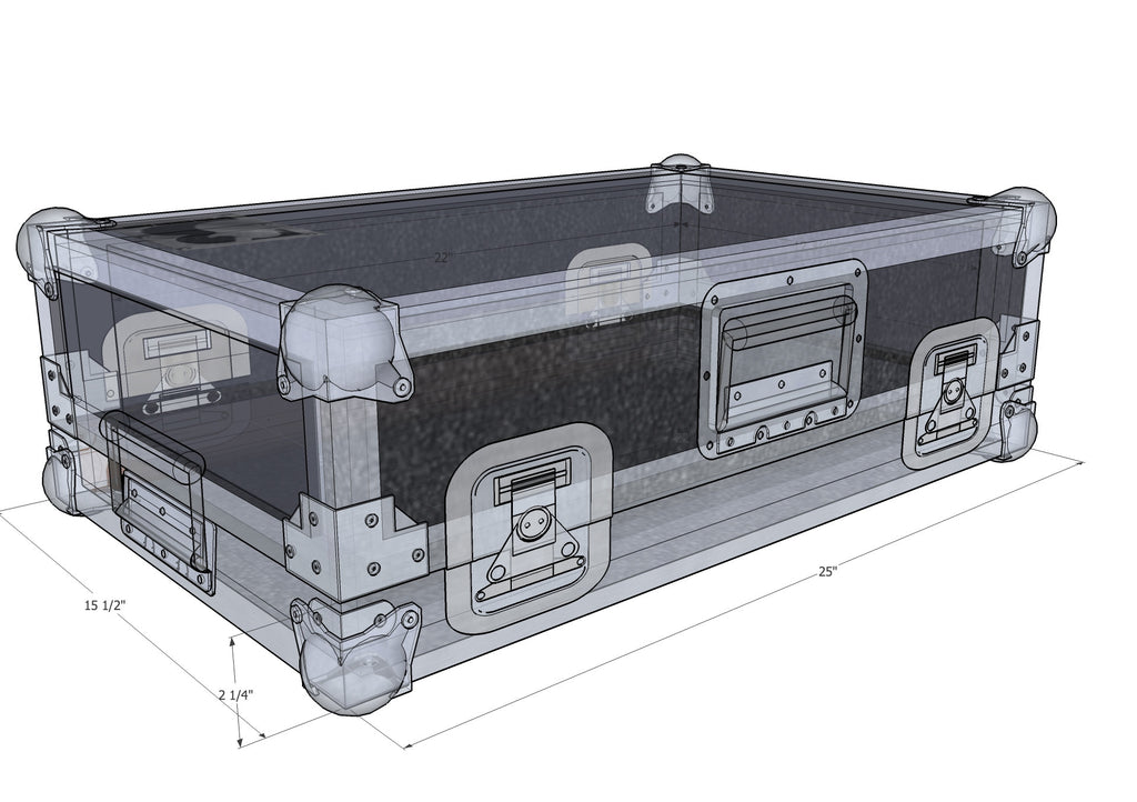 Pedal Train Metro 20 Case - Brady Cases - 2