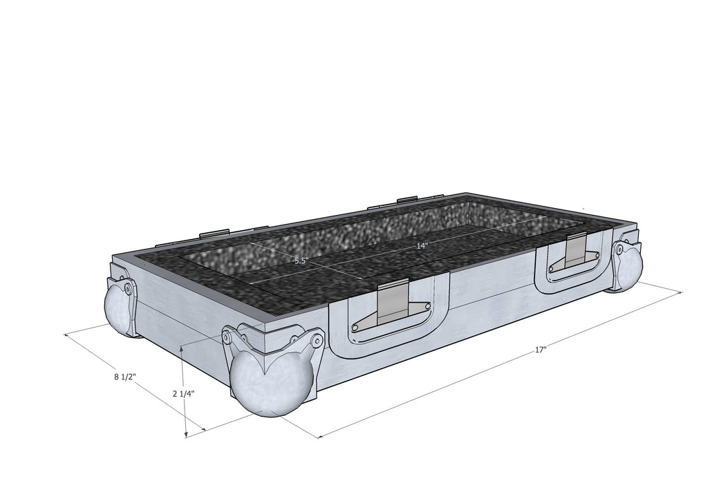 PT Nano+ Pedal Train Case - Brady Cases - 3