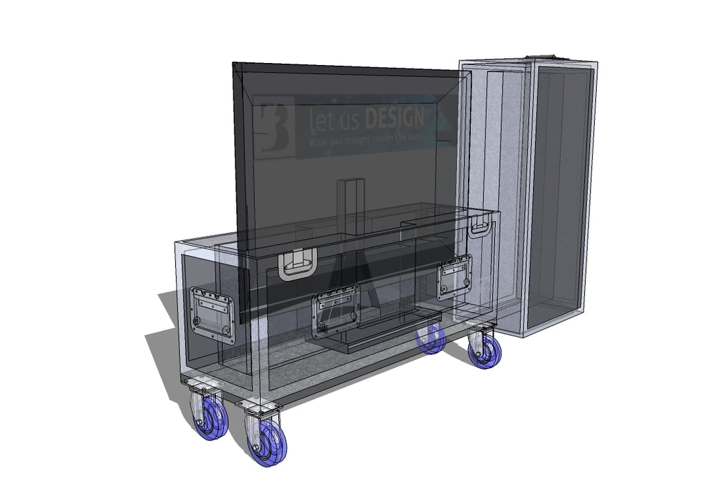Single Screen Case - Plasma/LCD/LED - Brady Cases - 2