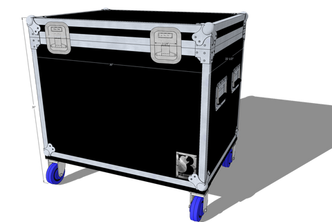 Temple Audio Design Duo 24 Pedal Board Case Duo-24