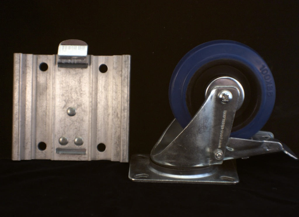 Removable Caster Plate - Brady Cases - 1