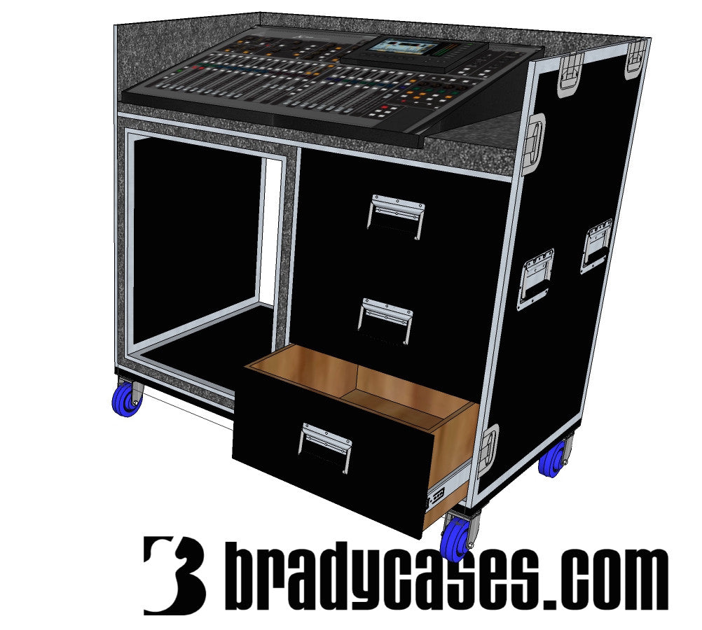 Mixer/Rack case - Brady Cases - 1